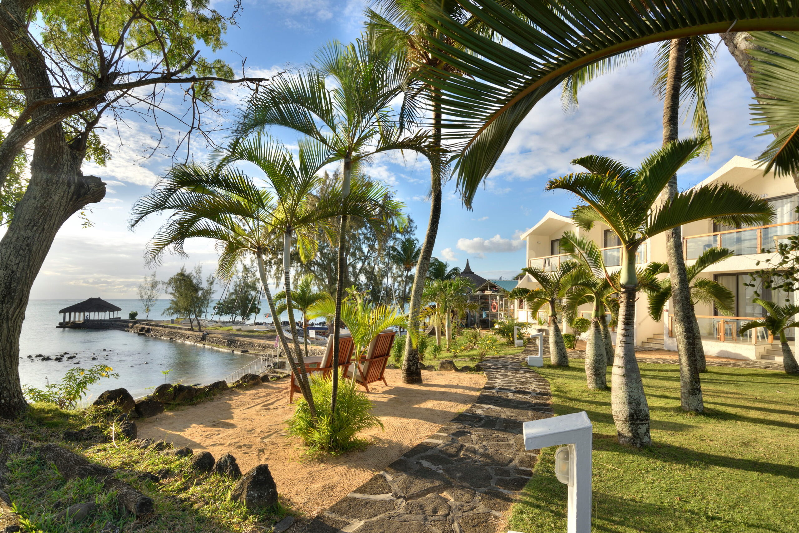 Jardin tropical Coral Azur Beach Resort Transcontinents